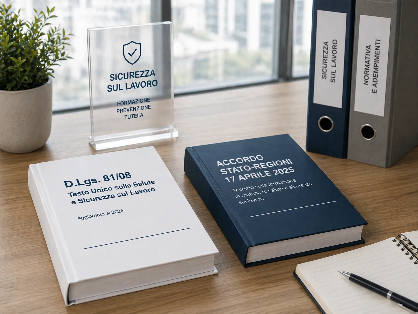 Documentazione normativa sicurezza lavoro D.Lgs. 81/08 e Accordo 2025