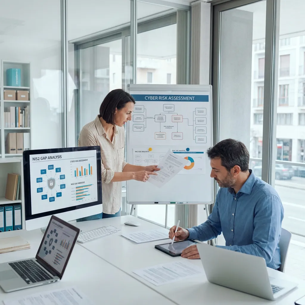 Esercitazione su risk assessment cyber e gap analysis NIS2 in contesto aziendale