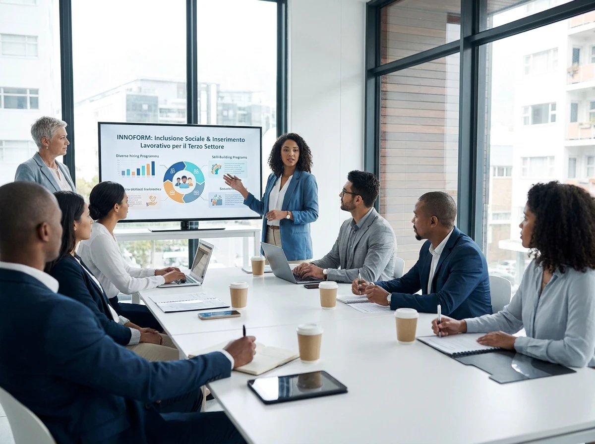 Innoform, inclusione sociale e inserimento lavorativo per il Terzo Settore